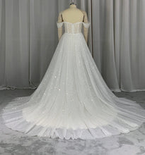 Load image into Gallery viewer, Lola - Heavy Beaded Mermaid Wedding Dress With Detachable Train
