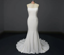Load image into Gallery viewer, Katrina - Silky crepe fit n flare with low open back
