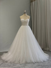 Load image into Gallery viewer, Jada - Glitter Ballgown with Illusion Bodice
