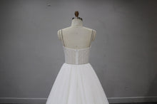 Load image into Gallery viewer, Jada - Glitter Ballgown with Illusion Bodice

